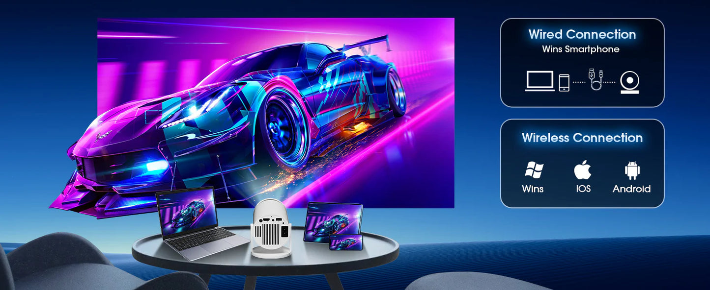 Z1 Mini Projector — Pocket Cinema Anywhere | Plug & Play